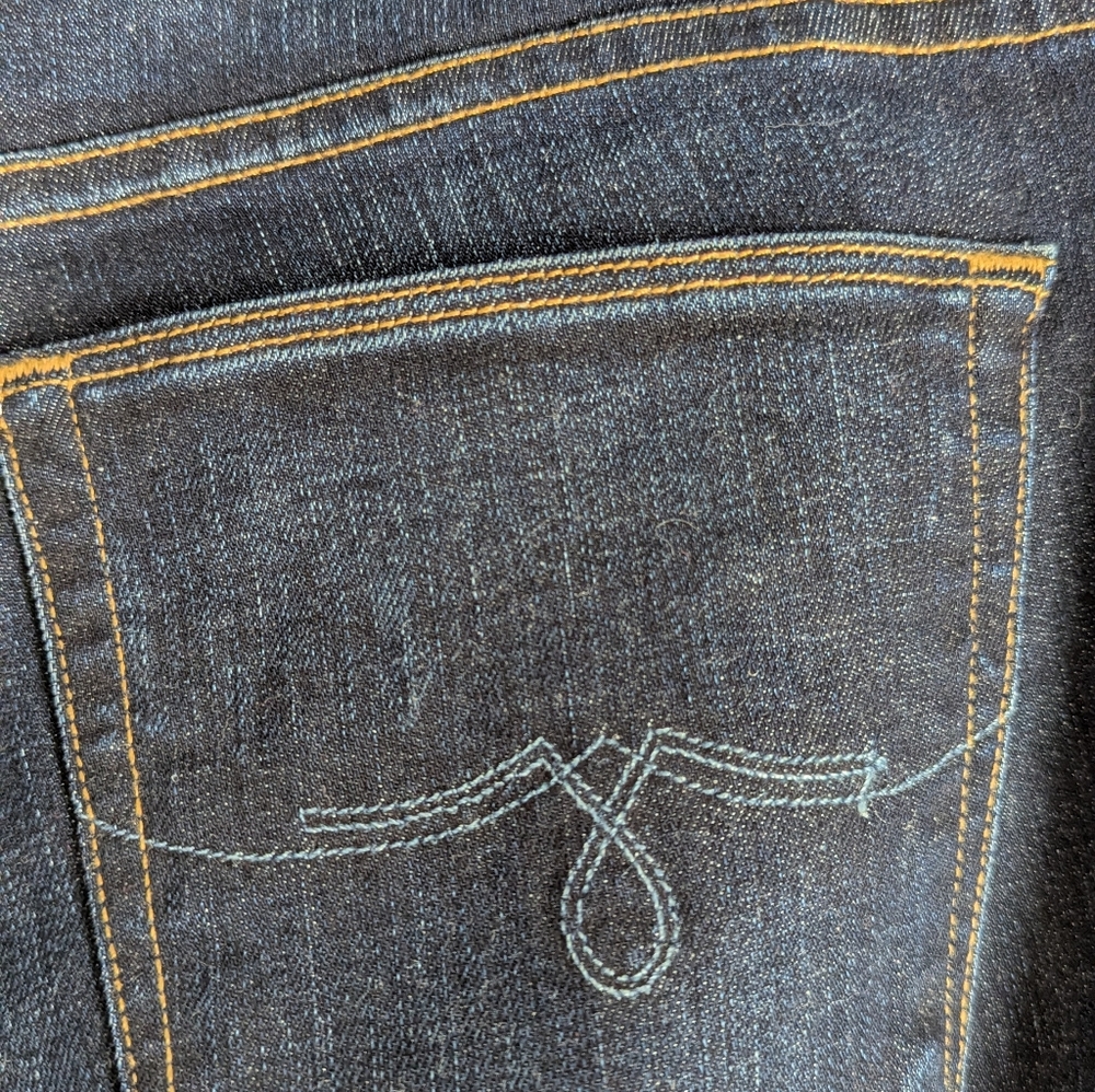 Lucky Collectable Handcrafted USA Jeans 6/28 Lolita Boot White Oak® Cone Denim® - Picture 9 of 16